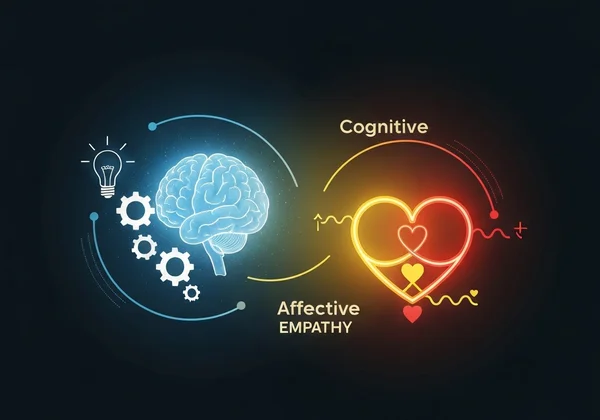 Biểu diễn trừu tượng về đồng cảm nhận thức và cảm xúc.