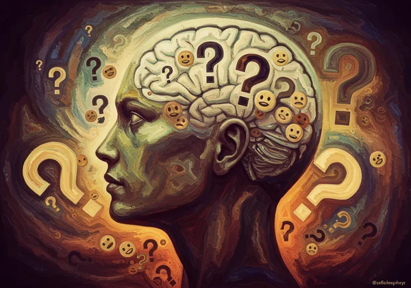 Người đang suy ngẫm về cảm xúc, tự hỏi "Tôi có thiếu đồng cảm không?"