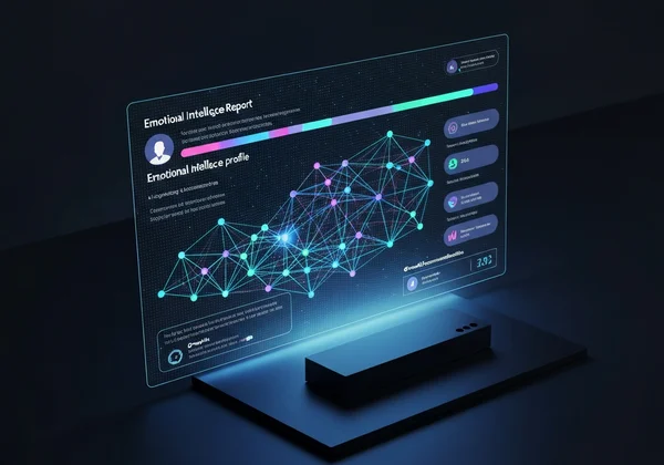 Visualização de relatório de empatia personalizado gerado por IA