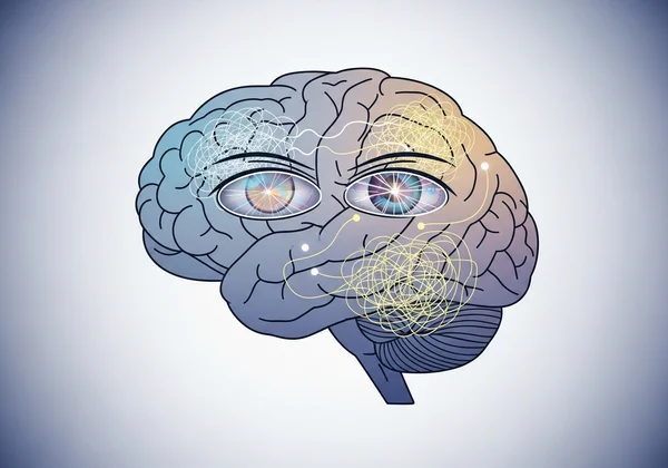 Abstract illustration of cognitive biases