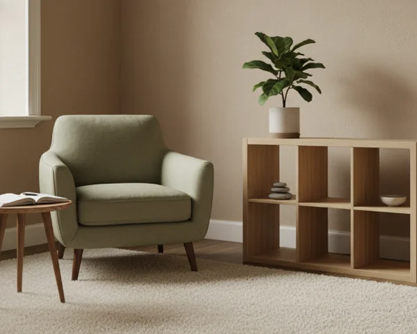 Unterstützender, ruhiger Raum